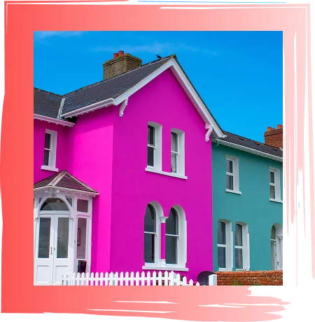 Colorful houses